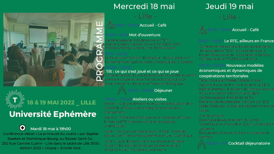 Université éphémère TILT